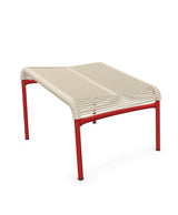 Schaffner Säntis Repose-pieds Spaghetti Sable Pastel 15 Rouge 30 