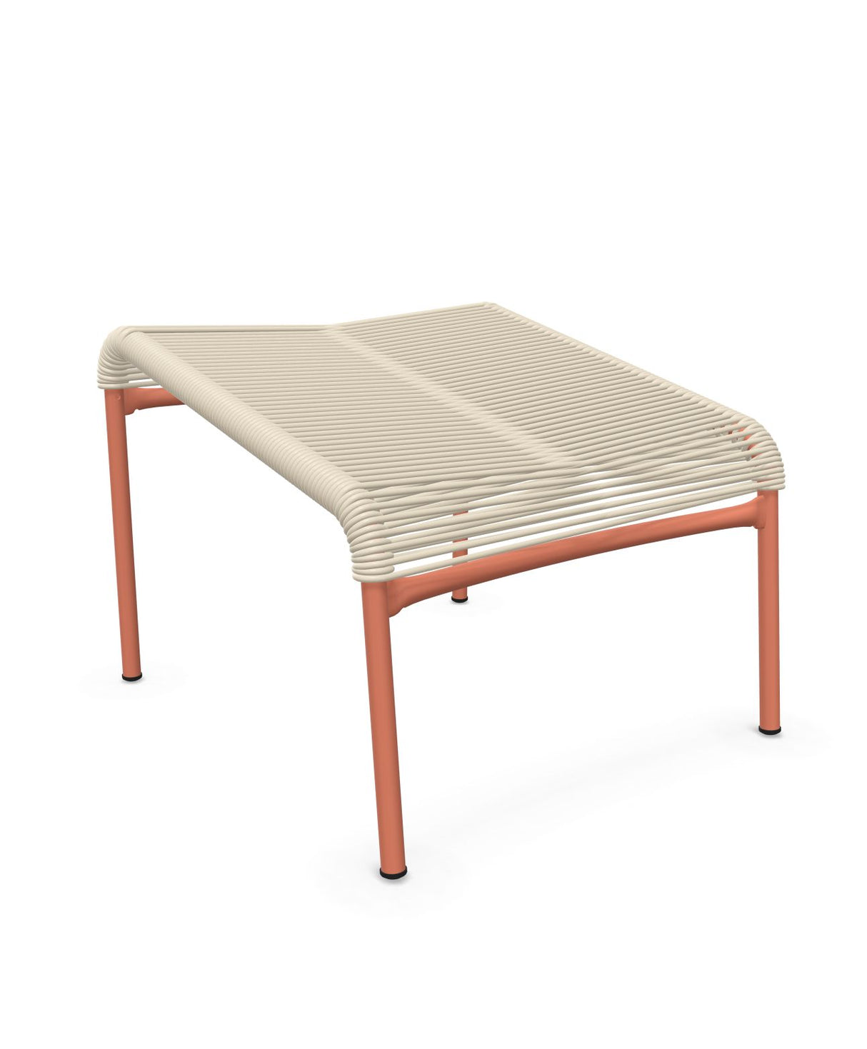 Schaffner Säntis Repose-pieds Spaghetti Sable Pastel 15 Terracotta 84 