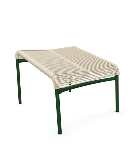 Schaffner Säntis Repose-pieds Spaghetti Sable Pastel 15 Vert Sapin 66 