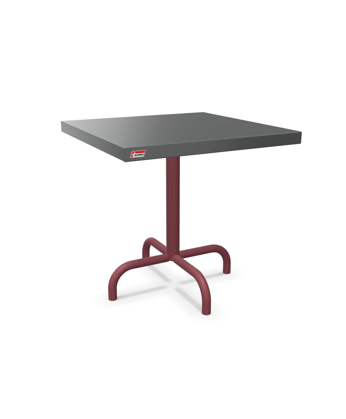 Schaffner Säntis Table d'appoint rabattable 50x50cm h:50cm 