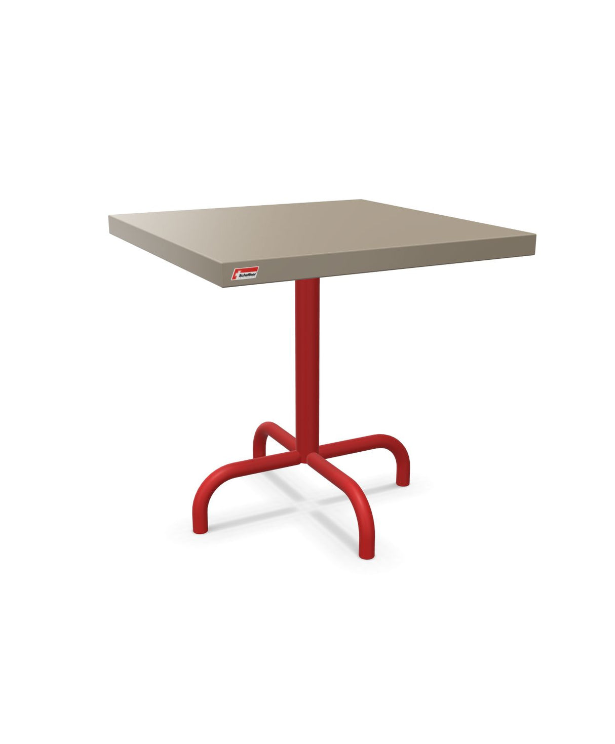 Schaffner Säntis Table d'appoint rabattable 50x50cm h:50cm 