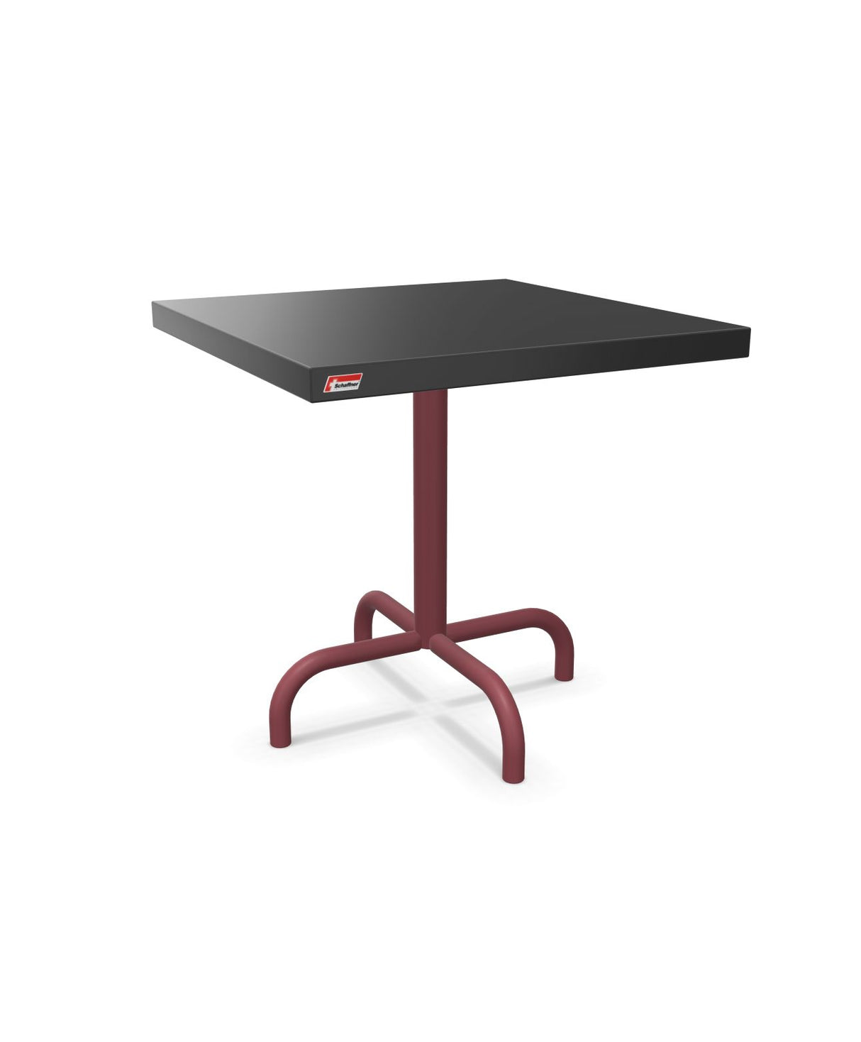 Schaffner Säntis Table d'appoint rabattable 50x50cm h:50cm 