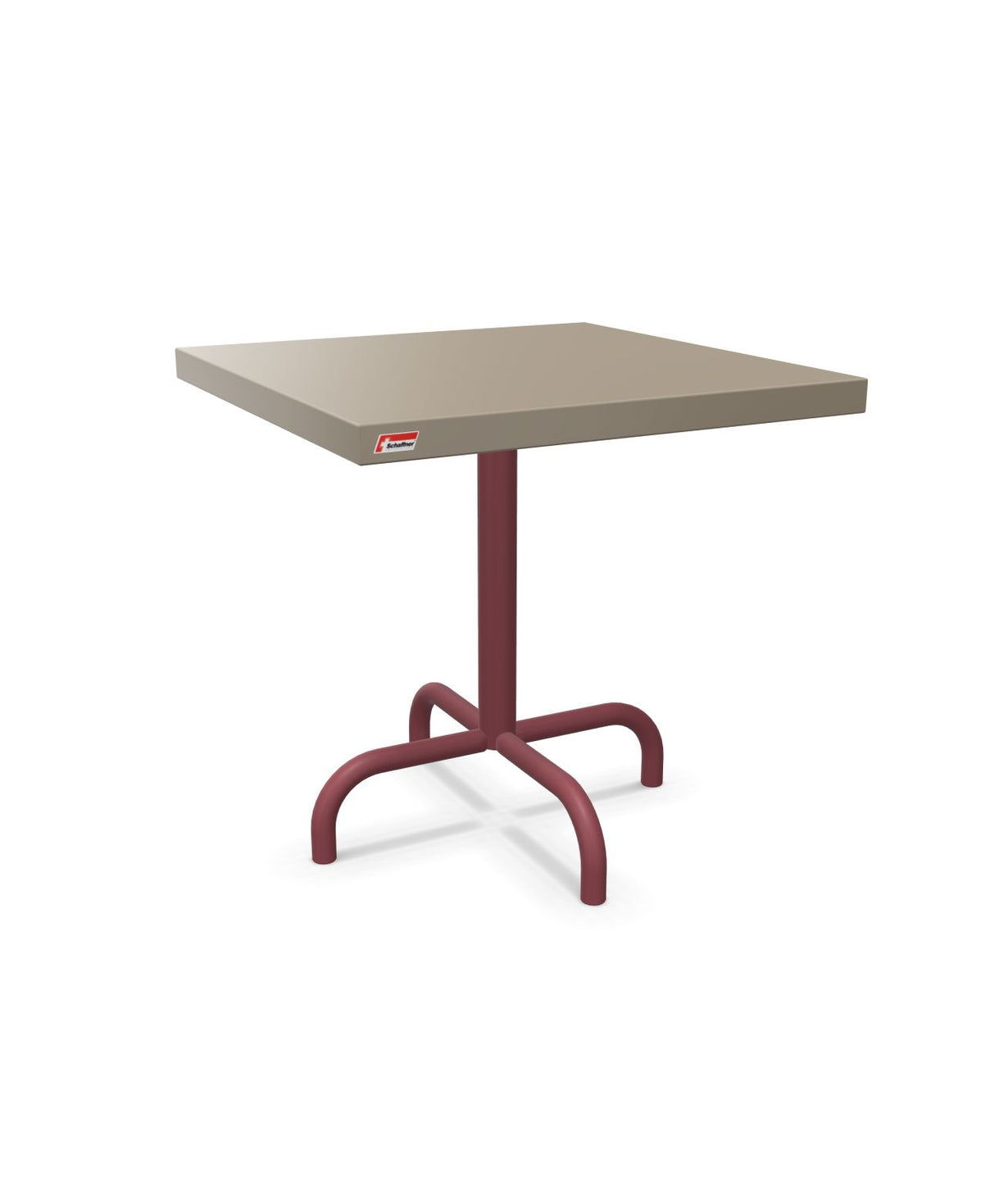 Schaffner Säntis Table d'appoint rabattable 50x50cm h:50cm 