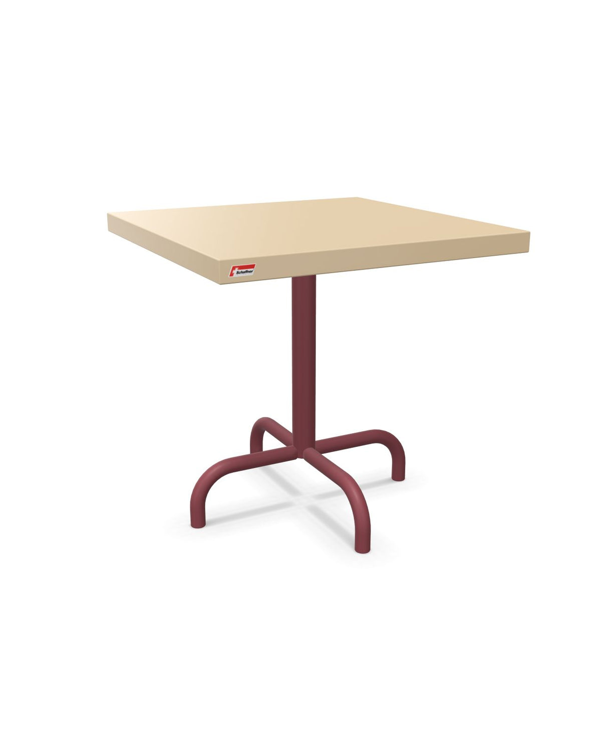 Schaffner Säntis Table d'appoint rabattable 50x50cm h:50cm 