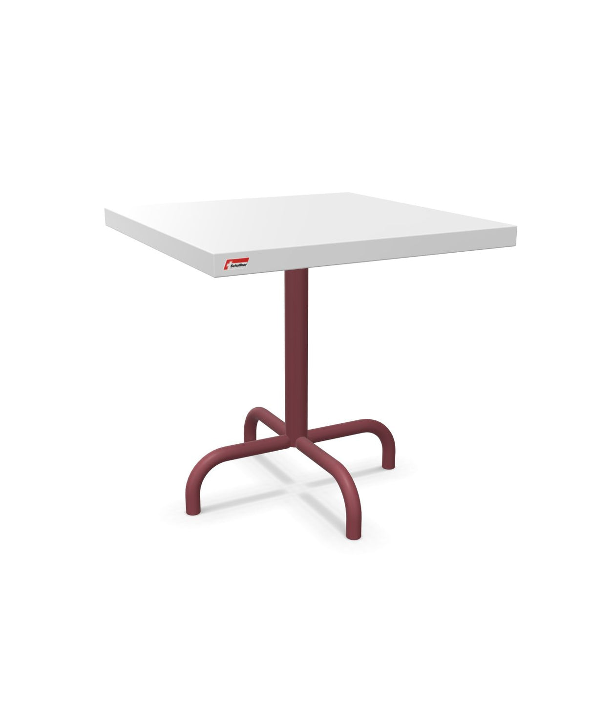 Schaffner Säntis Table d'appoint rabattable 50x50cm h:50cm 