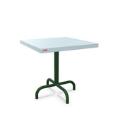 Schaffner Säntis Table d'appoint rabattable 50x50cm h:50cm Bleu Pastel 51 Vert Sapin 66 