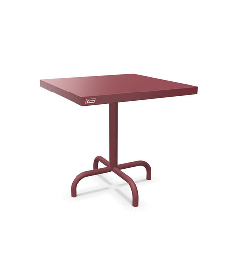 Schaffner Säntis Table d'appoint rabattable 50x50cm h:50cm Bordeaux 38 Bordeaux 38 