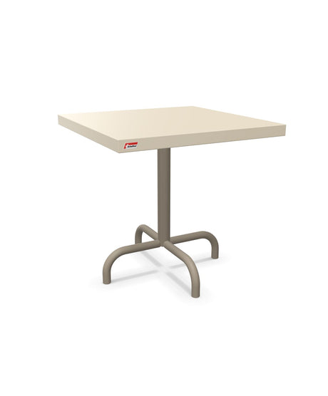 Schaffner Säntis Table d'appoint rabattable 50x50cm h:50cm Sable Pastel 15 Champagne 85 