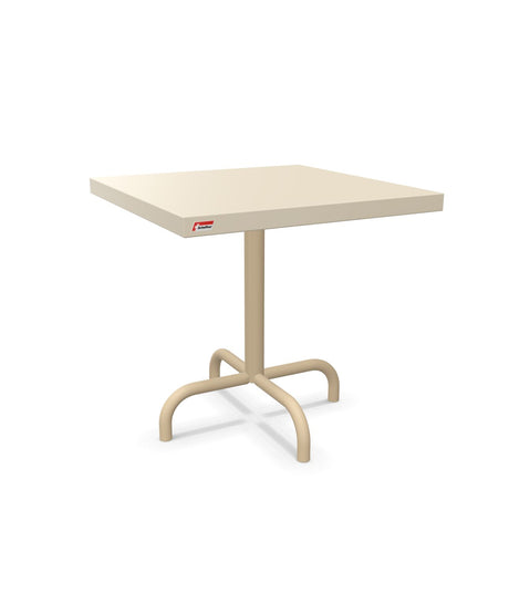 Schaffner Säntis Table d'appoint rabattable 50x50cm h:50cm Sable Pastel 15 Marron Pastel 83 