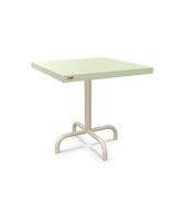 Schaffner Säntis Table d'appoint rabattable 50x50cm h:50cm Vert Pastel 64 Sable Pastel 15 