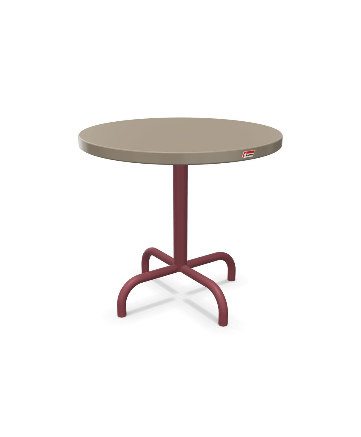 Schaffner Säntis Table d'appoint rabattable ronde Ø54cm h:50cm 