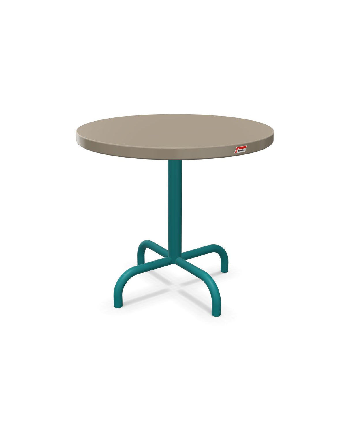 Schaffner Säntis Table d'appoint rabattable ronde Ø54cm h:50cm 