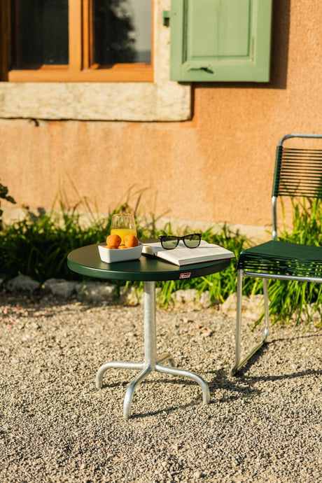 Schaffner Säntis Table d'appoint rabattable ronde Ø54cm h:50cm 