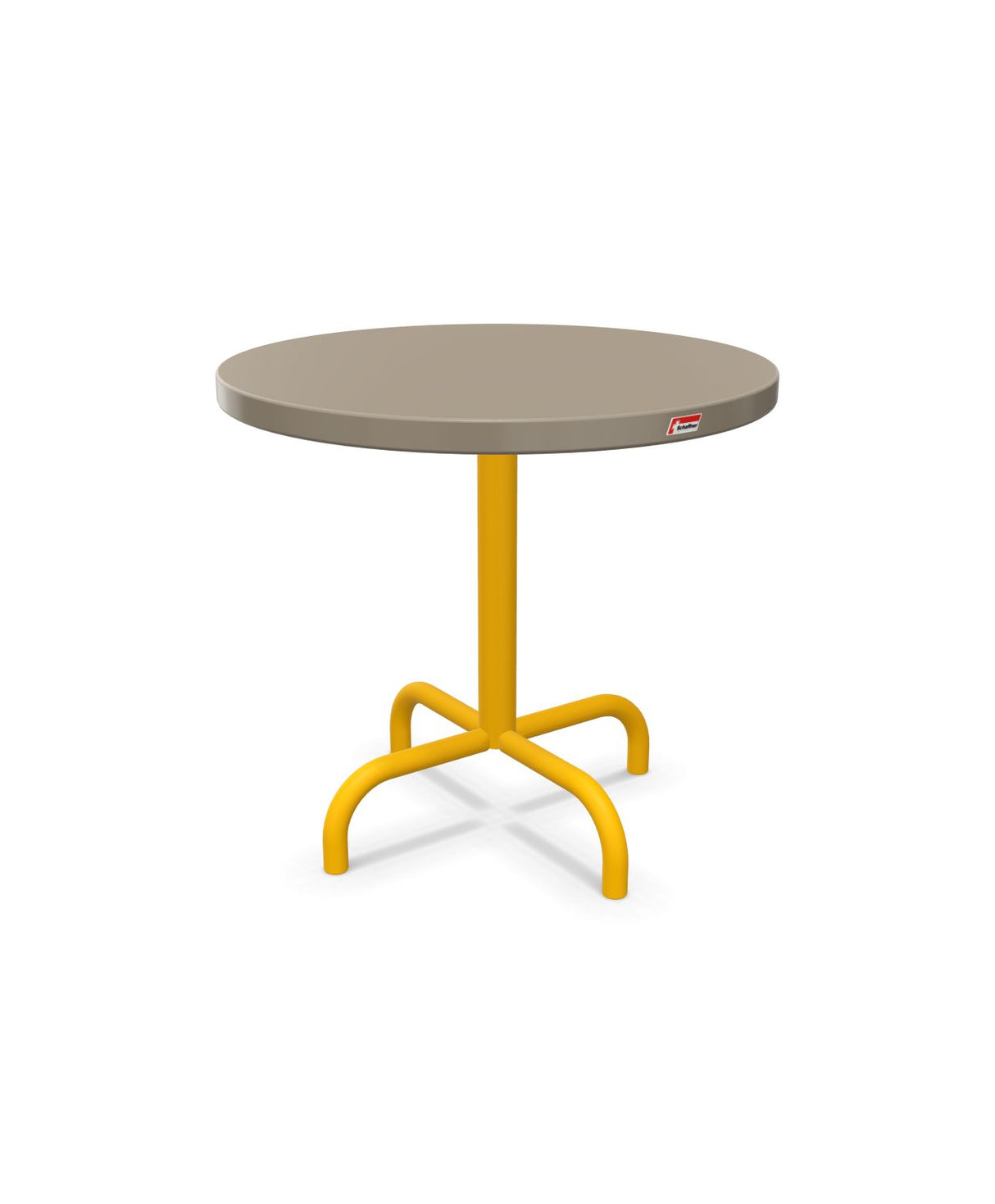Schaffner Säntis Table d'appoint rabattable ronde Ø54cm h:50cm 