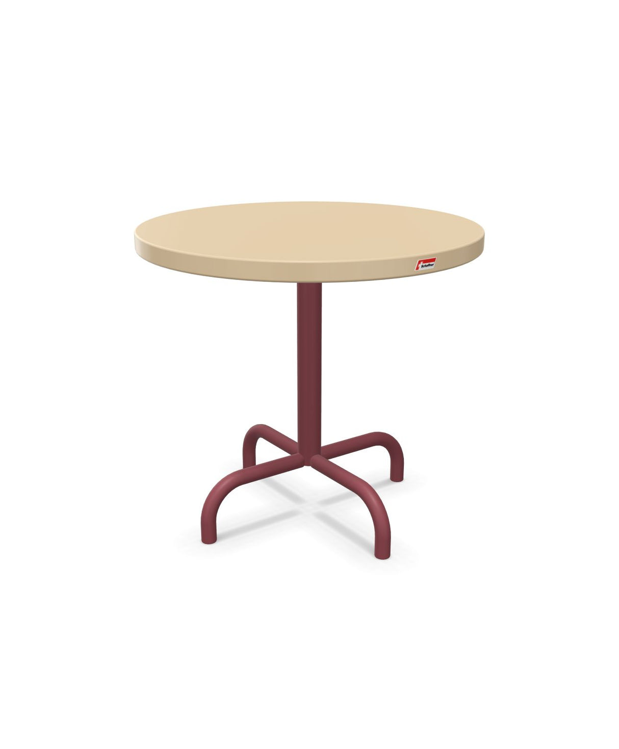 Schaffner Säntis Table d'appoint rabattable ronde Ø54cm h:50cm 