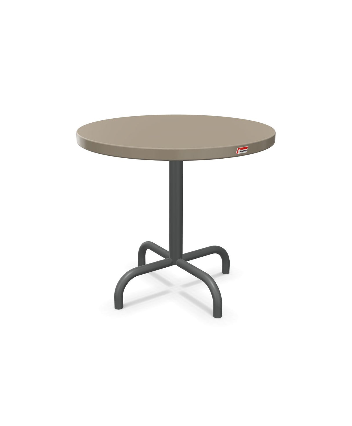 Schaffner Säntis Table d'appoint rabattable ronde Ø54cm h:50cm 