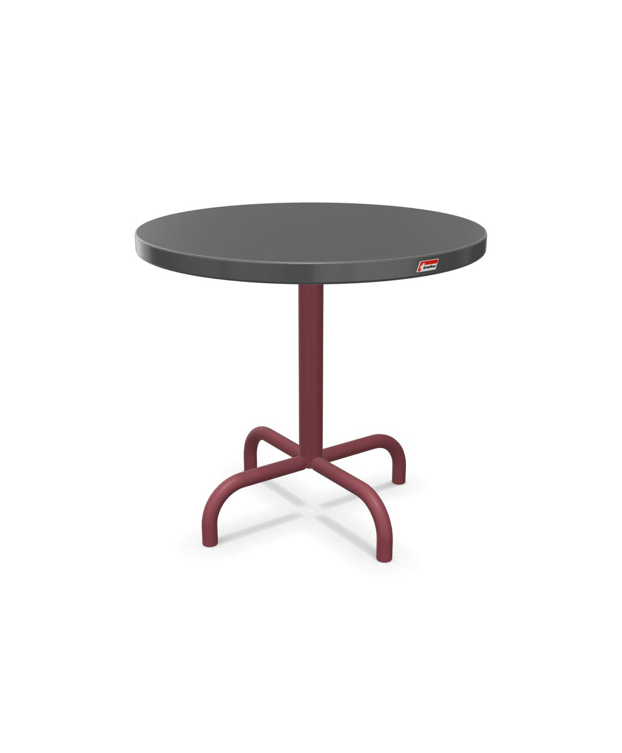 Schaffner Säntis Table d'appoint rabattable ronde Ø54cm h:50cm 