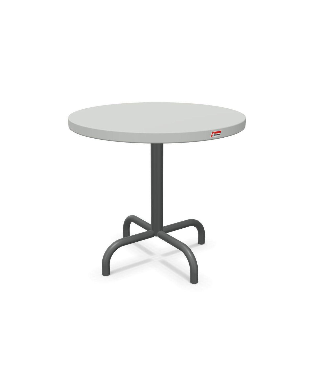 Schaffner Säntis Table d'appoint rabattable ronde Ø54cm h:50cm 