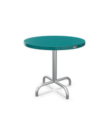 Schaffner Säntis Table d'appoint rabattable ronde Ø54cm h:50cm Bleu Kali 56 Galvanisé à chaud 02 