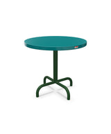 Schaffner Säntis Table d'appoint rabattable ronde Ø54cm h:50cm Bleu Kali 56 Vert Sapin 66 
