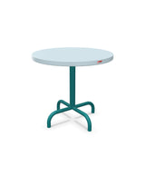 Schaffner Säntis Table d'appoint rabattable ronde Ø54cm h:50cm Bleu Pastel 51 Bleu Kali 56 