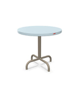 Schaffner Säntis Table d'appoint rabattable ronde Ø54cm h:50cm Bleu Pastel 51 Champagne 85 