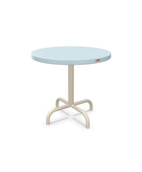 Schaffner Säntis Table d'appoint rabattable ronde Ø54cm h:50cm Bleu Pastel 51 Sable Pastel 15 