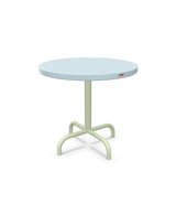 Schaffner Säntis Table d'appoint rabattable ronde Ø54cm h:50cm Bleu Pastel 51 Vert Pastel 64 