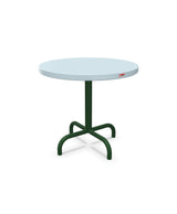 Schaffner Säntis Table d'appoint rabattable ronde Ø54cm h:50cm Bleu Pastel 51 Vert Sapin 66 