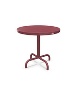 Schaffner Säntis Table d'appoint rabattable ronde Ø54cm h:50cm Bordeaux 38 Bordeaux 38 