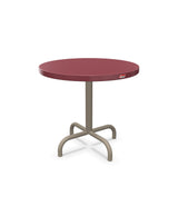 Schaffner Säntis Table d'appoint rabattable ronde Ø54cm h:50cm Bordeaux 38 Champagne 85 