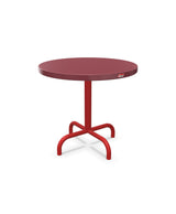Schaffner Säntis Table d'appoint rabattable ronde Ø54cm h:50cm Bordeaux 38 Rouge 30 