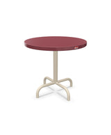 Schaffner Säntis Table d'appoint rabattable ronde Ø54cm h:50cm Bordeaux 38 Sable Pastel 15 