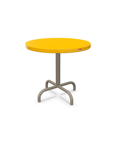 Schaffner Säntis Table d'appoint rabattable ronde Ø54cm h:50cm Jaune 11 Champagne 85 