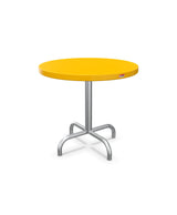 Schaffner Säntis Table d'appoint rabattable ronde Ø54cm h:50cm Jaune 11 Galvanisé à chaud 02 