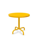Schaffner Säntis Table d'appoint rabattable ronde Ø54cm h:50cm Jaune 11 Jaune 11 