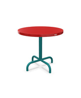Schaffner Säntis Table d'appoint rabattable ronde Ø54cm h:50cm Rouge 30 Bleu Kali 56 