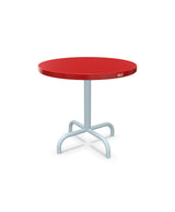 Schaffner Säntis Table d'appoint rabattable ronde Ø54cm h:50cm Rouge 30 Bleu Pastel 51 
