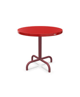 Schaffner Säntis Table d'appoint rabattable ronde Ø54cm h:50cm Rouge 30 Bordeaux 38 