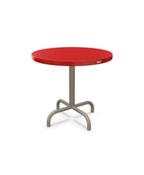 Schaffner Säntis Table d'appoint rabattable ronde Ø54cm h:50cm Rouge 30 Champagne 85 