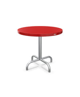 Schaffner Säntis Table d'appoint rabattable ronde Ø54cm h:50cm Rouge 30 Galvanisé à chaud 02 
