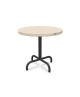 Schaffner Säntis Table d'appoint rabattable ronde Ø54cm h:50cm Sable Pastel 15 Anthracite 77 