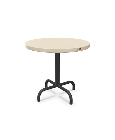 Schaffner Säntis Table d'appoint rabattable ronde Ø54cm h:50cm Sable Pastel 15 Anthracite 77 