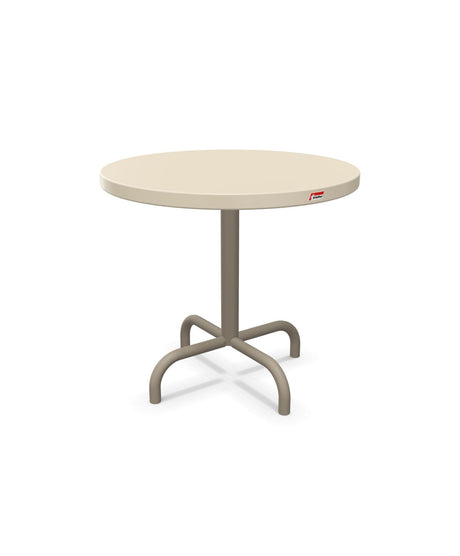 Schaffner Säntis Table d'appoint rabattable ronde Ø54cm h:50cm Sable Pastel 15 Champagne 85 