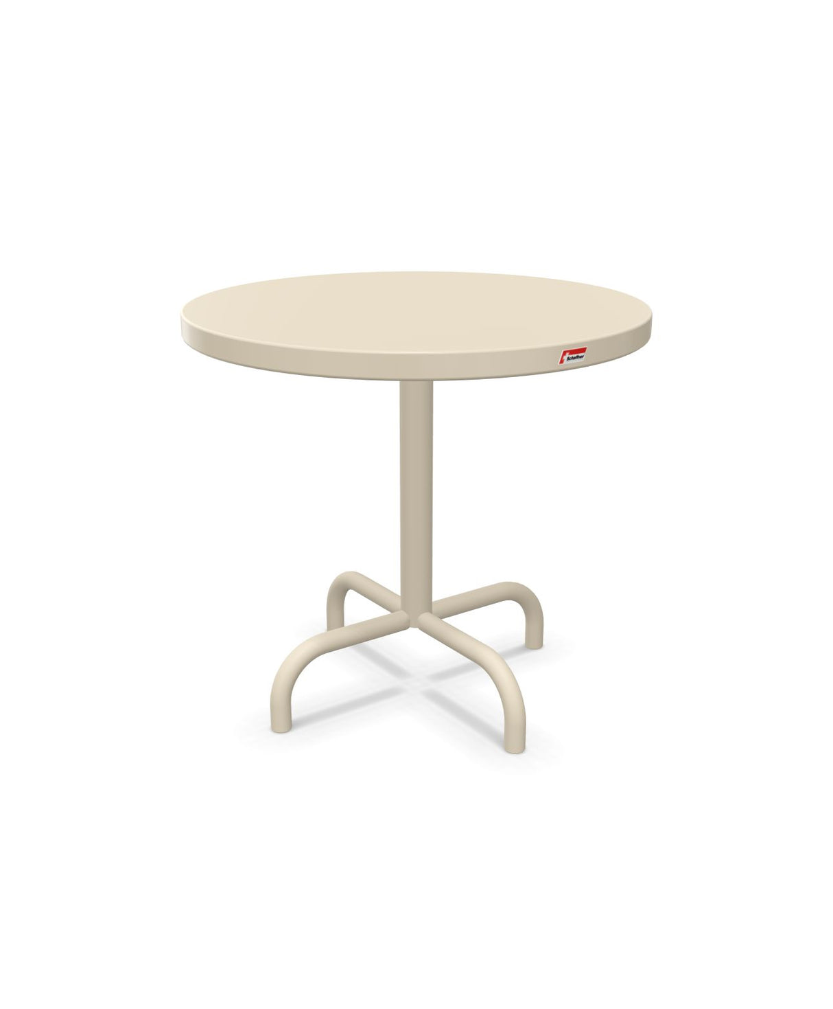 Schaffner Säntis Table d'appoint rabattable ronde Ø54cm h:50cm Sable Pastel 15 Sable Pastel 15 
