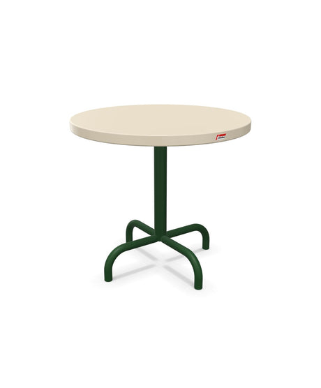Schaffner Säntis Table d'appoint rabattable ronde Ø54cm h:50cm Sable Pastel 15 Vert Sapin 66 