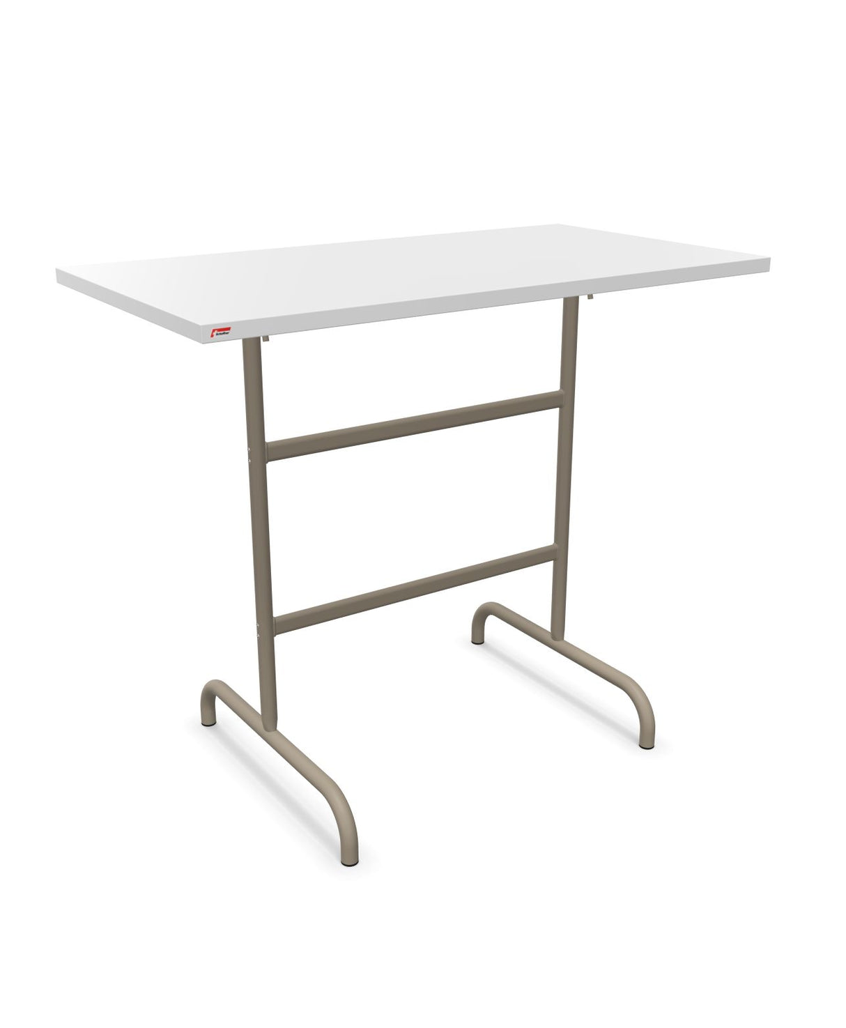 Schaffner Säntis Table haute rabattable 130x70cm h:110cm 