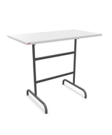 Schaffner Säntis Table haute rabattable 130x70cm h:110cm 