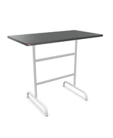 Schaffner Säntis Table haute rabattable 130x70cm h:110cm 