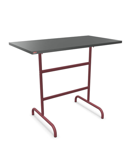 Schaffner Säntis Table haute rabattable 130x70cm h:110cm 
